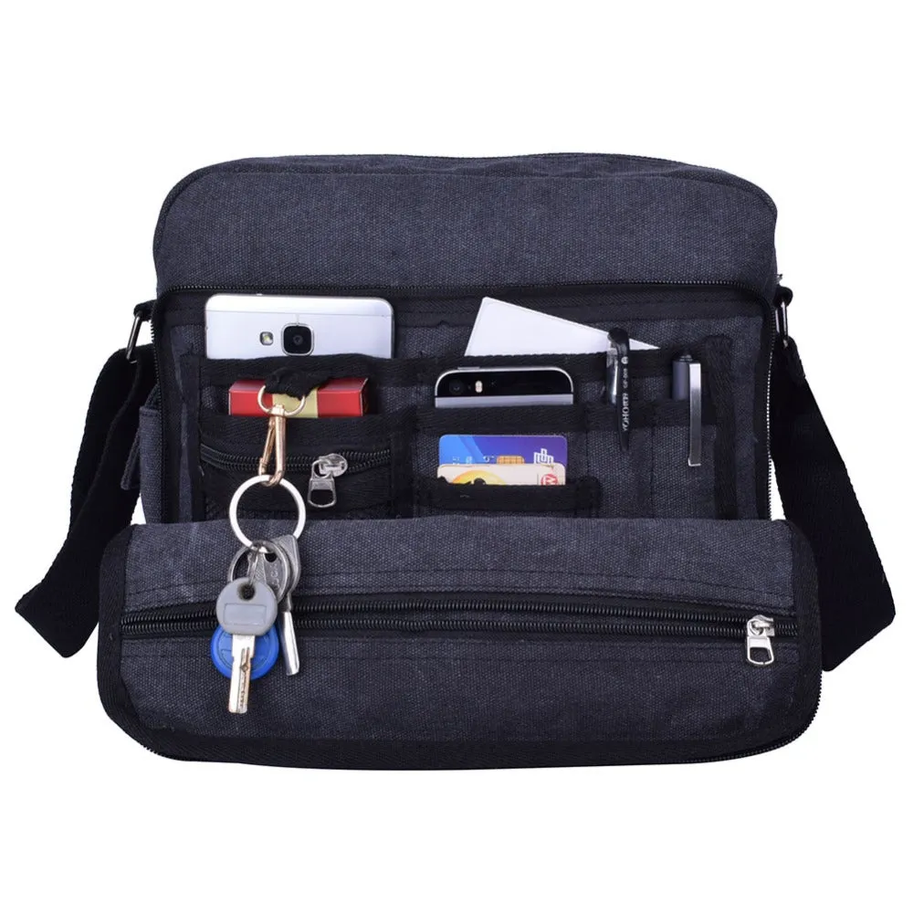 Canvas Messenger Bag