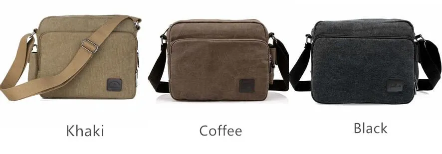 Canvas Messenger Bag