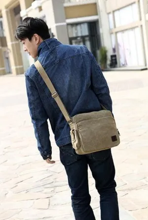 Canvas Messenger Bag
