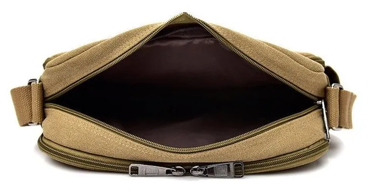 Canvas Messenger Bag