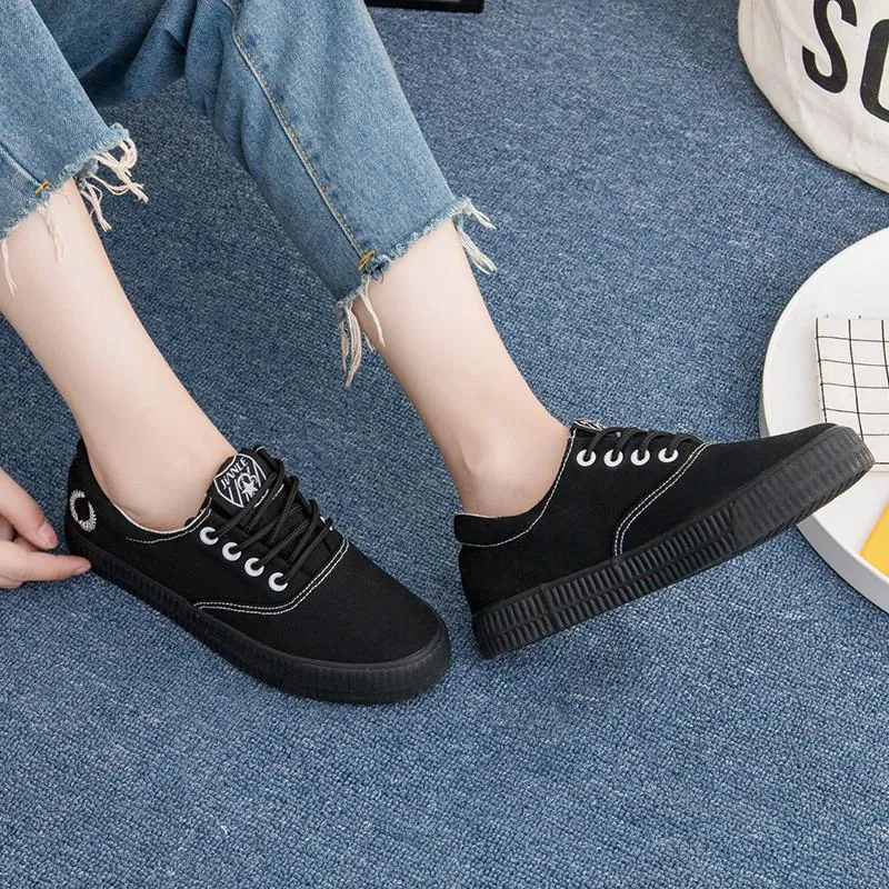 Canvas Solid Shoes
