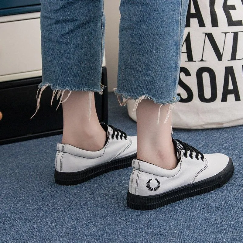 Canvas Solid Shoes