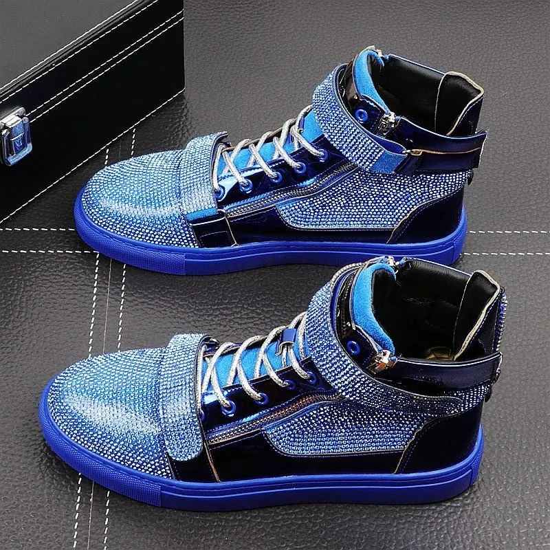 Casual high top shoes Flats Male