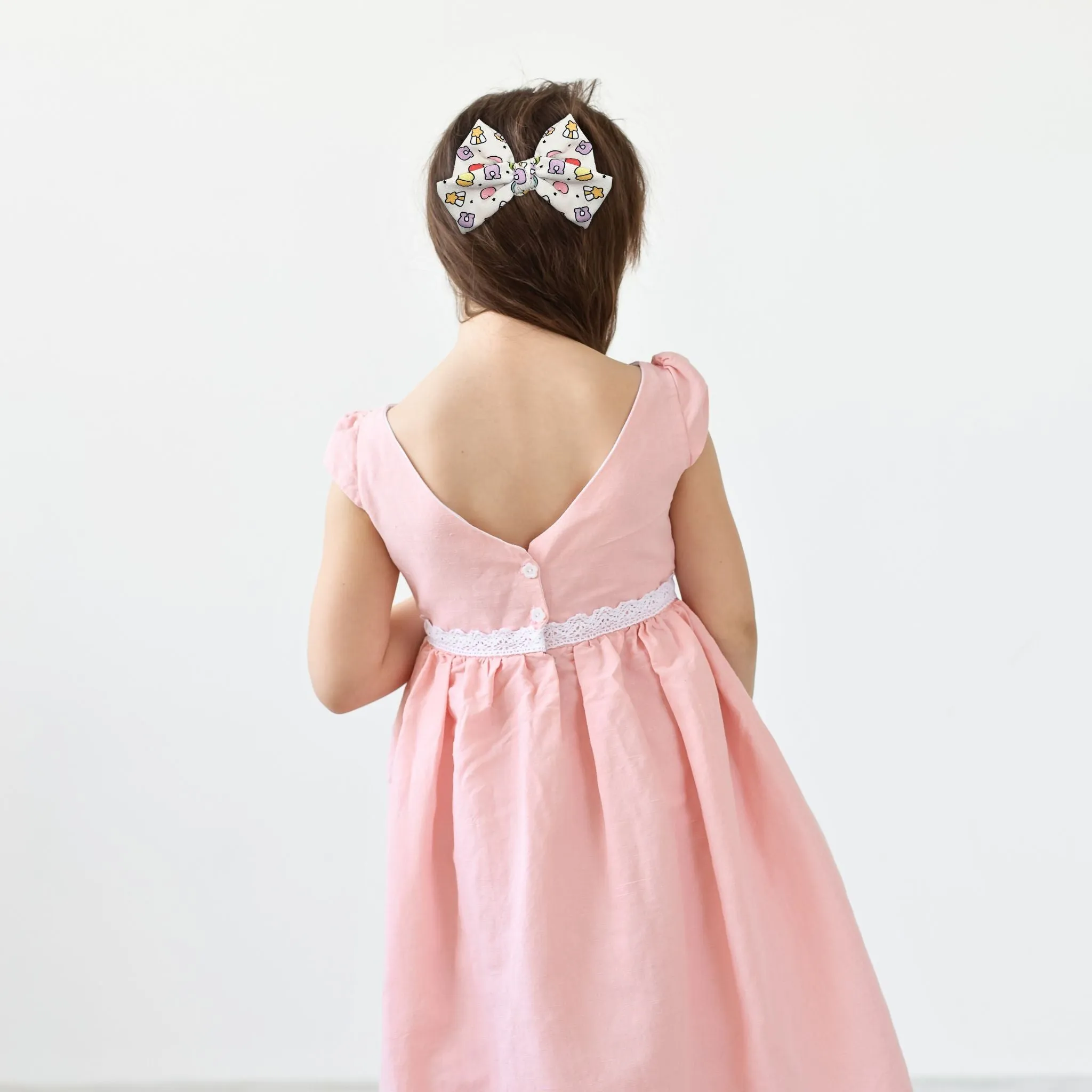 Charms Hand-Tied Hair Bow
