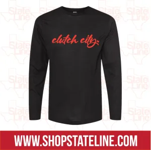 clutch city - Unisex Long sleeve