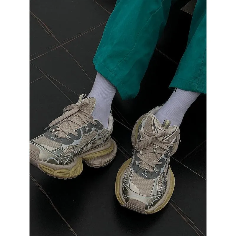 Color Block Chunky Sneakers