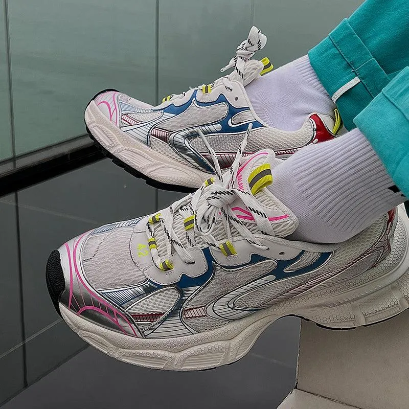 Color Block Chunky Sneakers