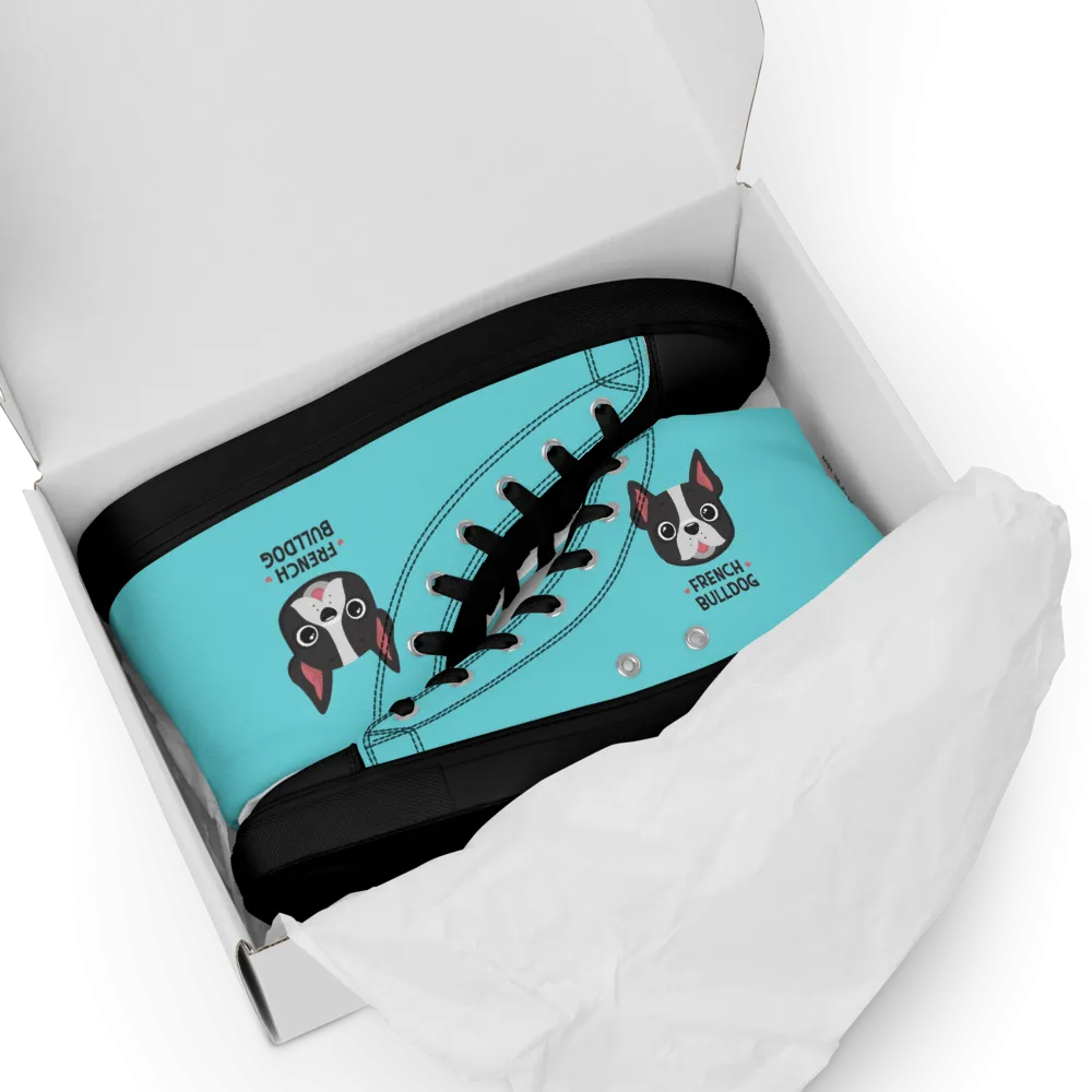 Cookie Frenchie High Top Shoes