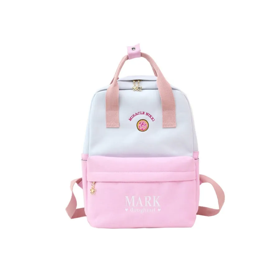 Cute Cartoon Embroidery Backpack