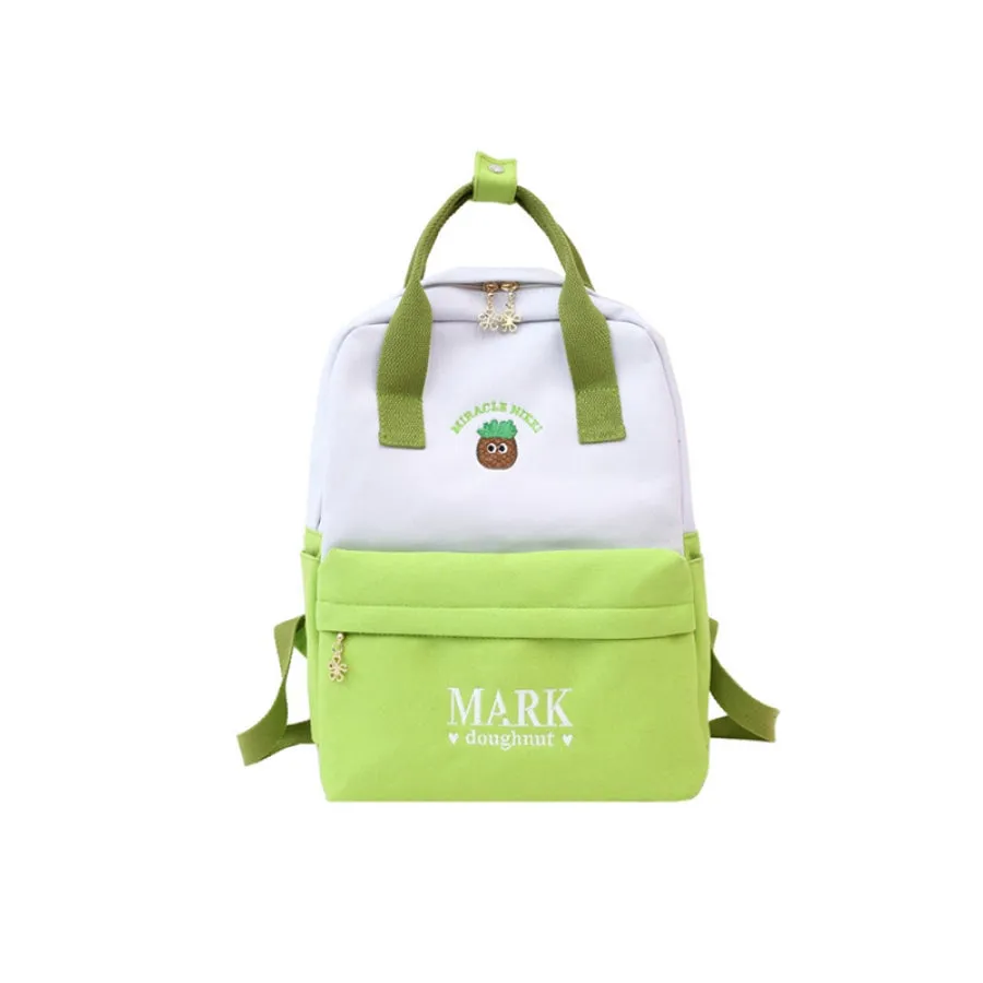 Cute Cartoon Embroidery Backpack