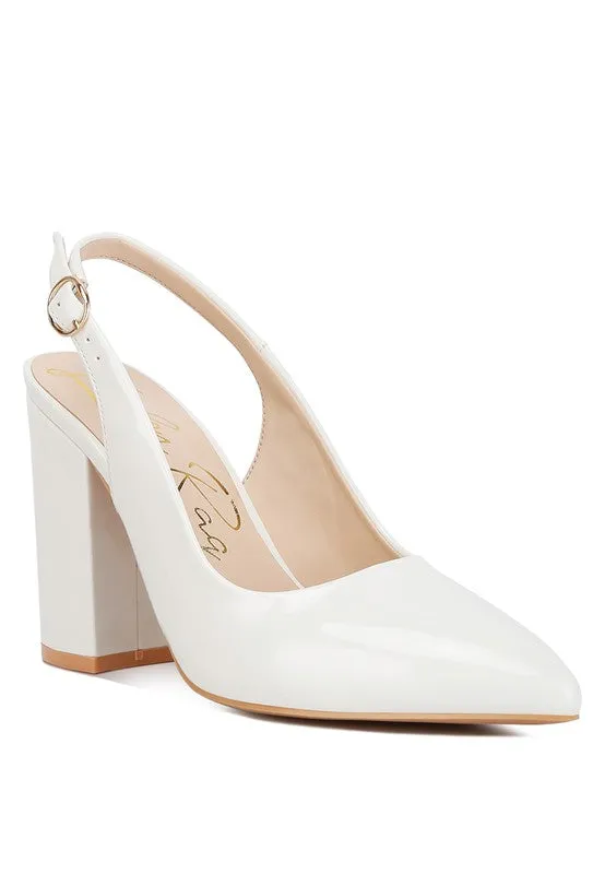 Dalaney Slingback High Block Sandals