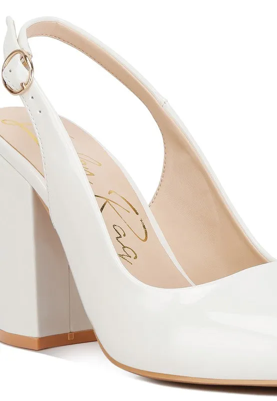 Dalaney Slingback High Block Sandals