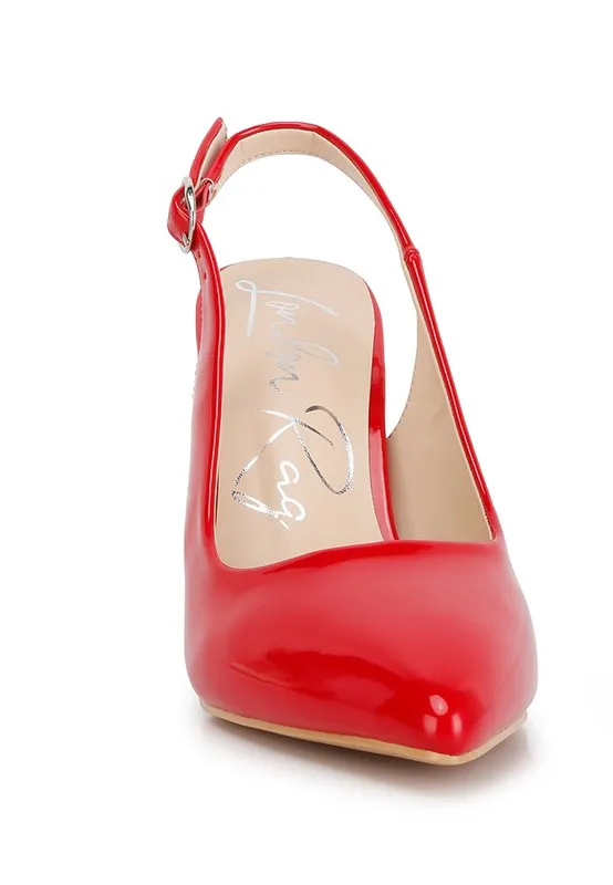 Dalaney Slingback High Block Sandals