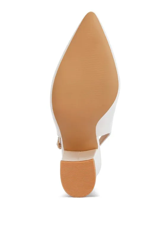 Dalaney Slingback High Block Sandals