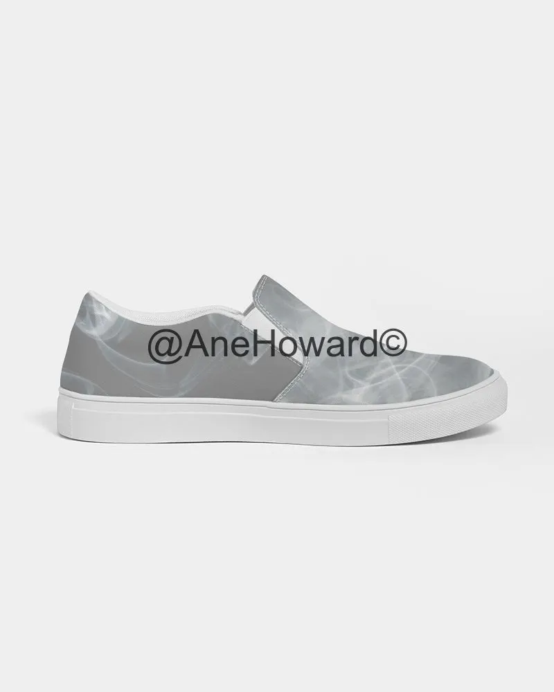 Dark Smoke Women's Slip-On Canvas Shoe