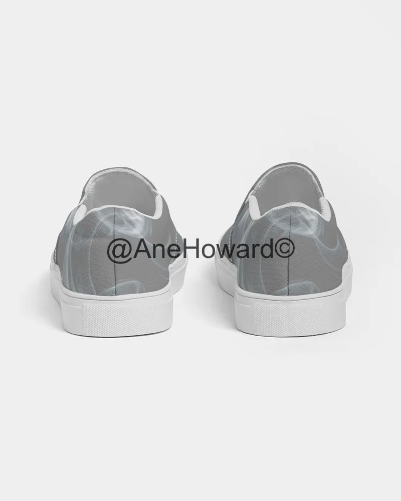 Dark Smoke Women's Slip-On Canvas Shoe