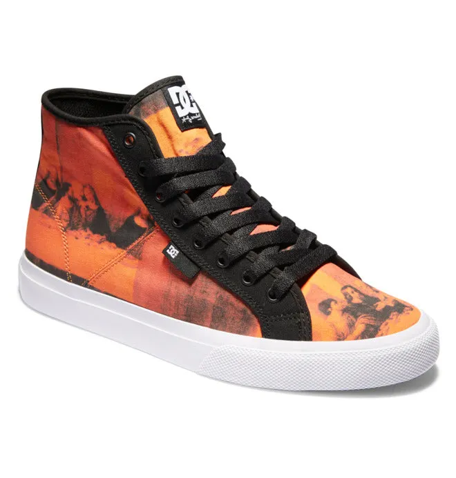 DC Men's Andy Warhol Manual Hi High-Top Shoes