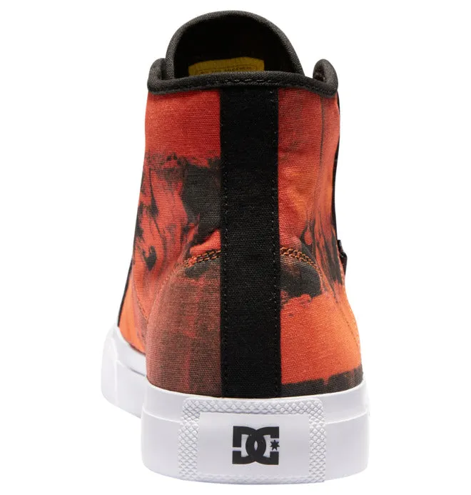 DC Men's Andy Warhol Manual Hi High-Top Shoes