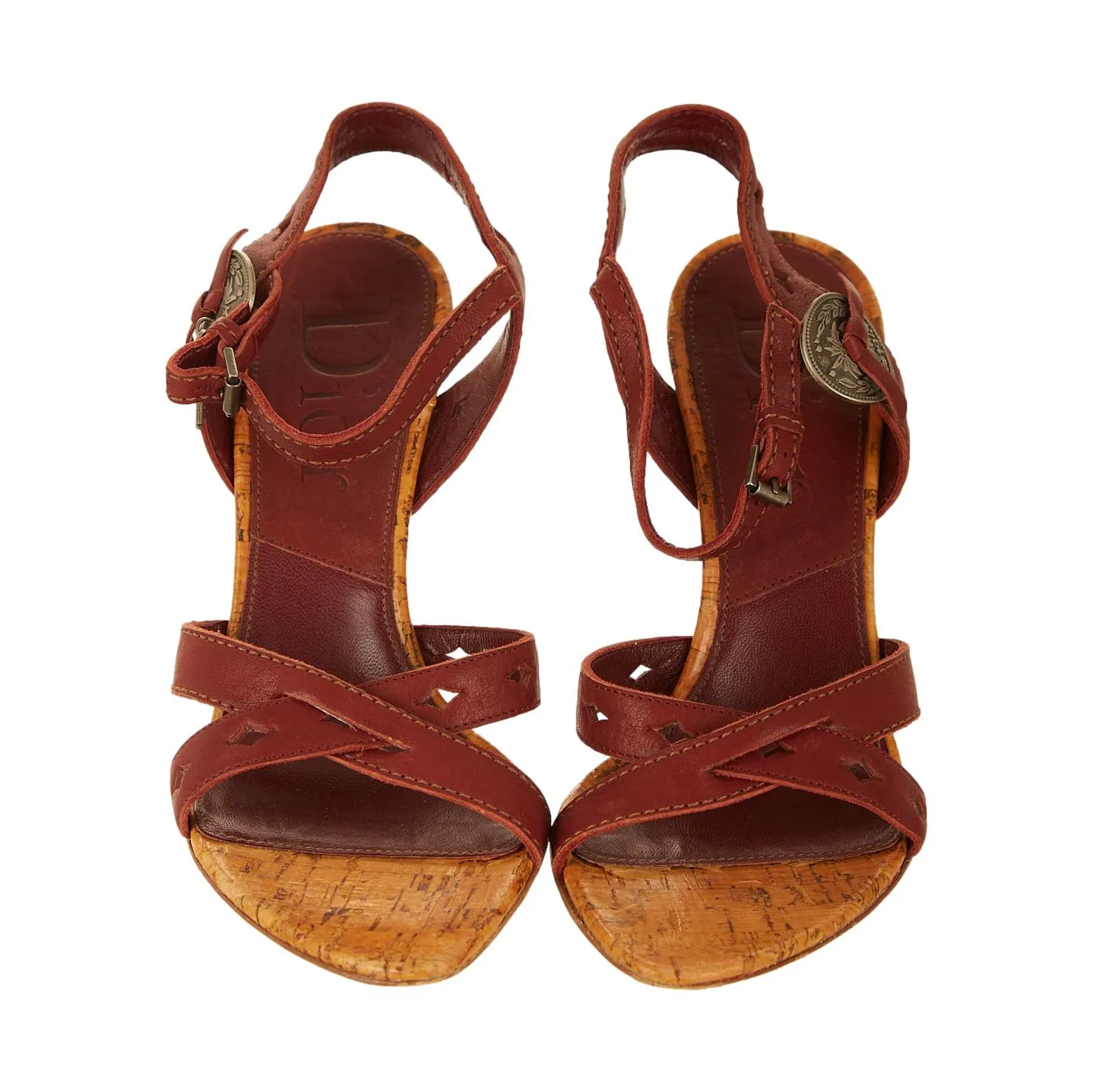 Dior Red Star Wedges