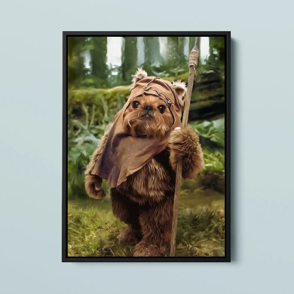 Ewokified Pet Portrait