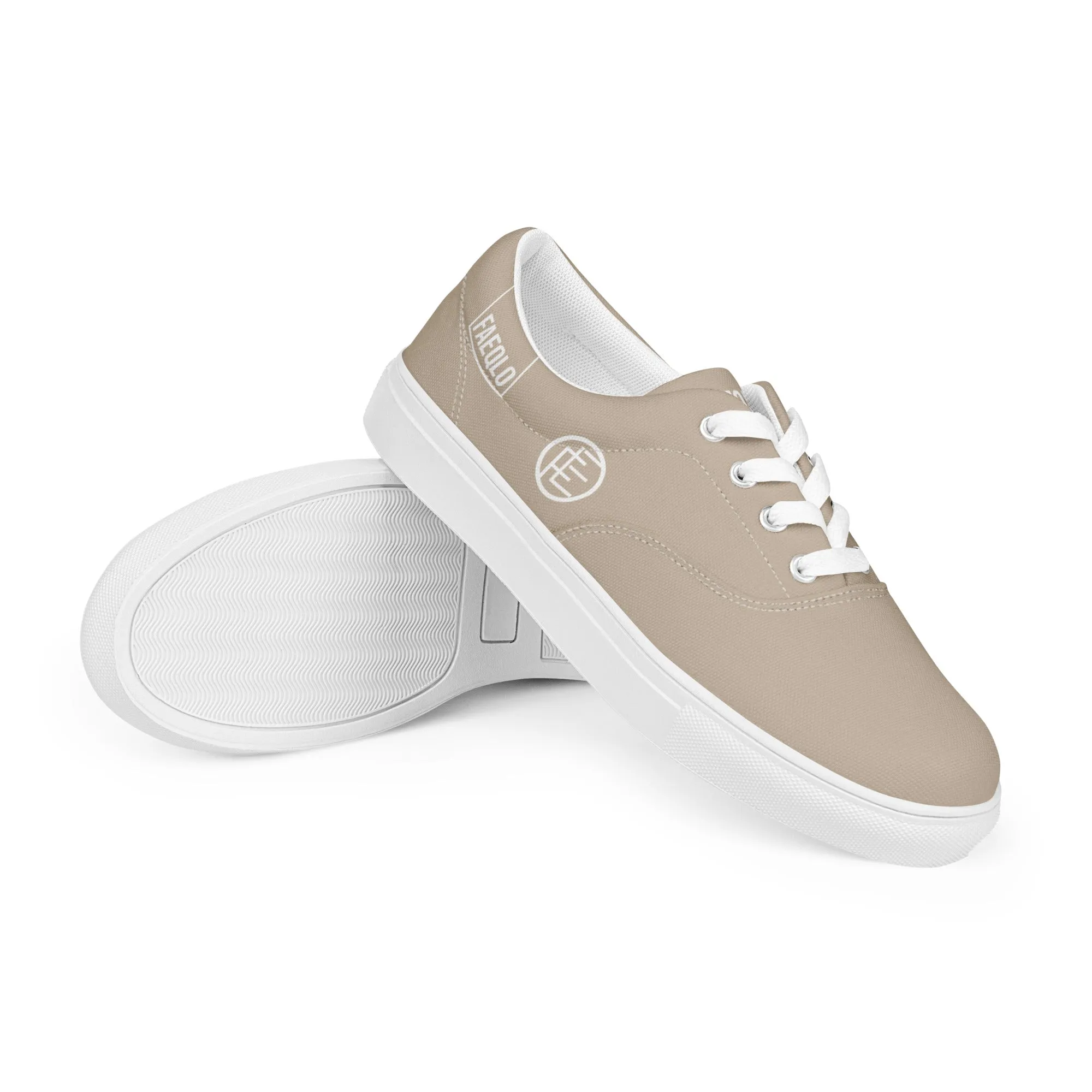 Faeqlo Men’s Lace-up Canvas Shoes