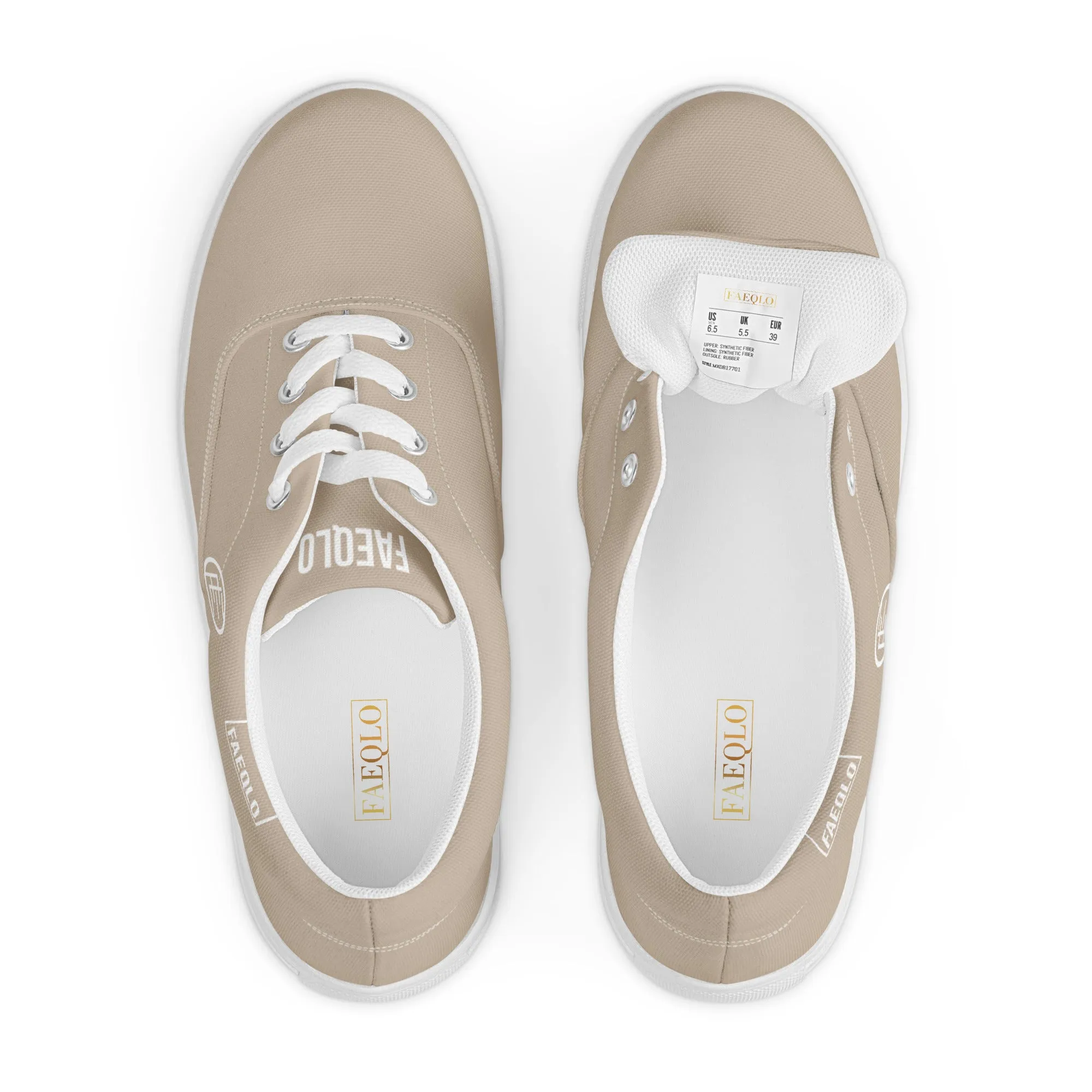 Faqelo Women’s Lace-up Canvas Shoes