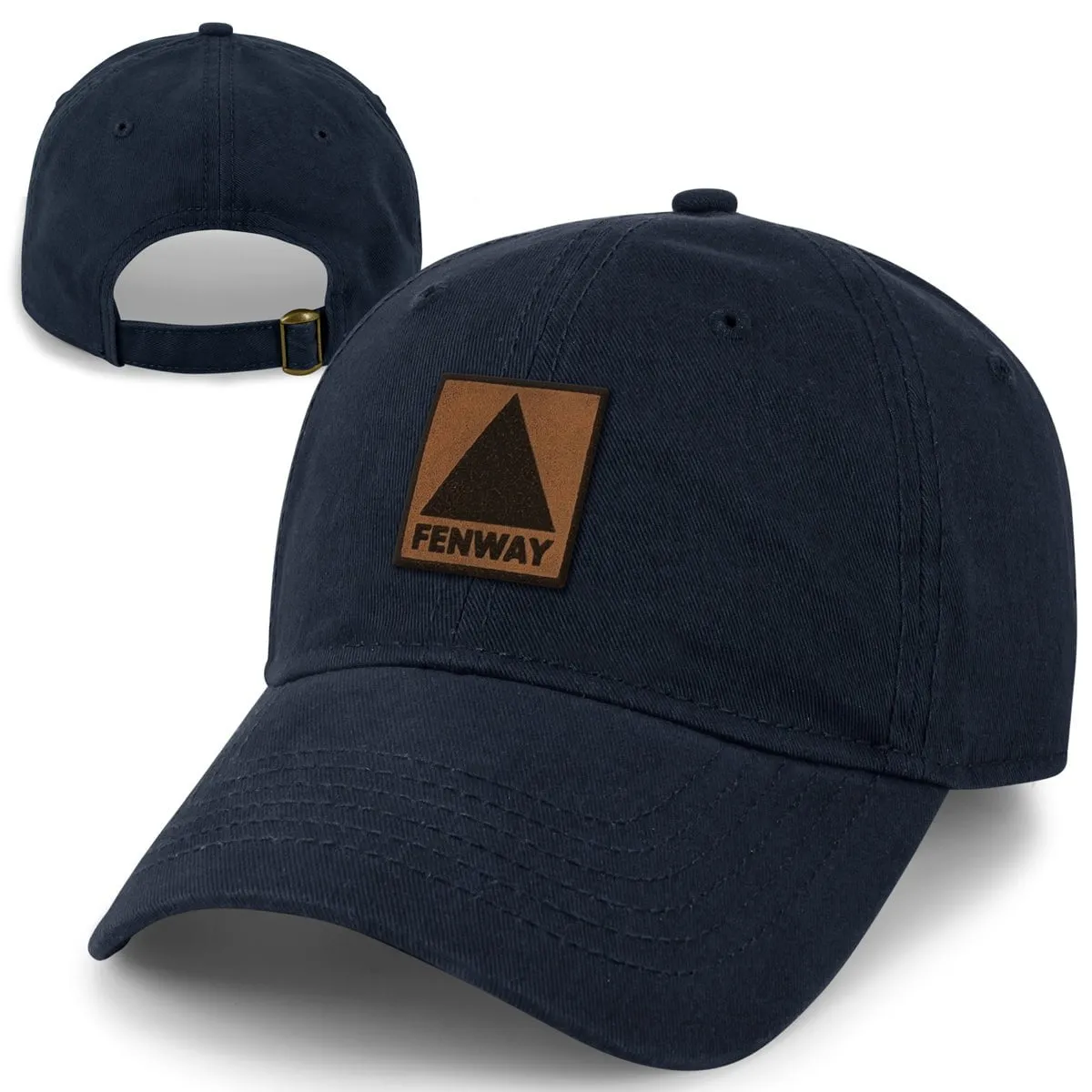 Fenway Leather Patch Dad Hat