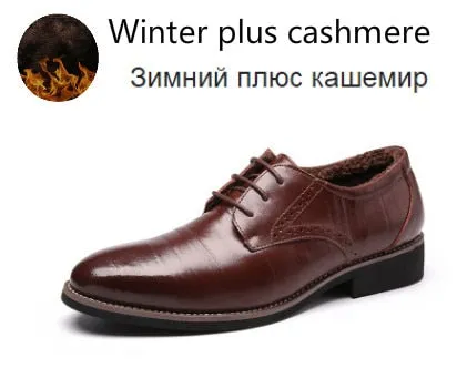 Flat Classic Leather Dress Shoes