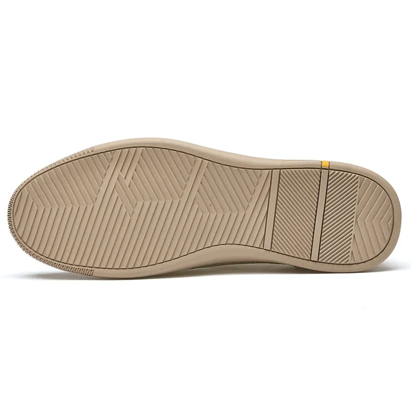 Fly Knitting Sneakers Flat Men's Casual Shoes