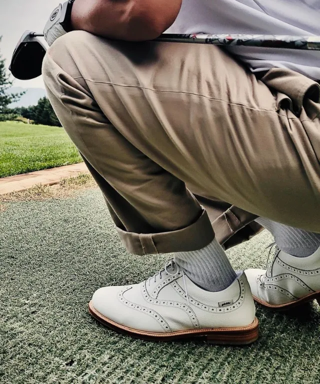 Giclee Unisex Classy Premium Leather Golf Shoes