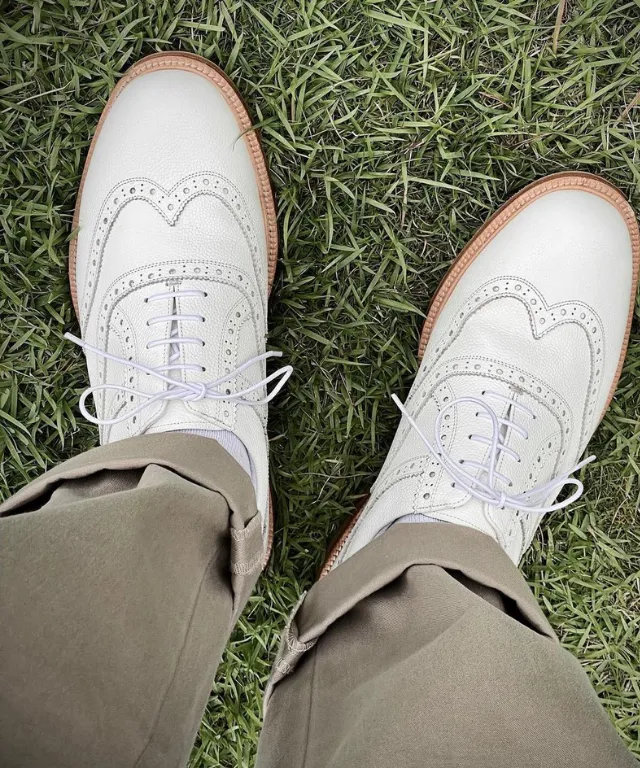 Giclee Unisex Classy Premium Leather Golf Shoes