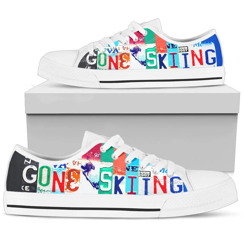 Gone Skiing - Low Top