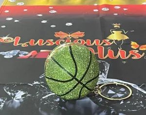 Green Basketball Purse
