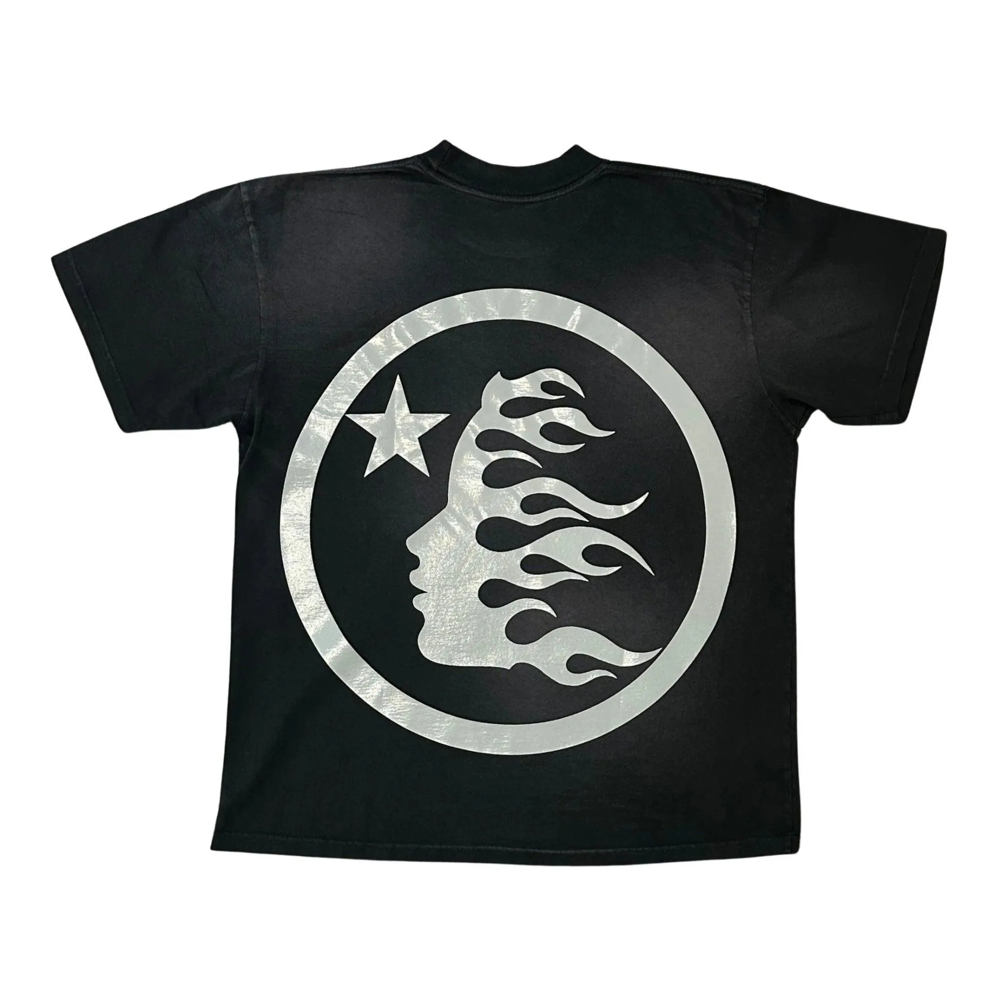 Hellstar Sports Gel Sport Logo T-Shirt (Black / Blue)