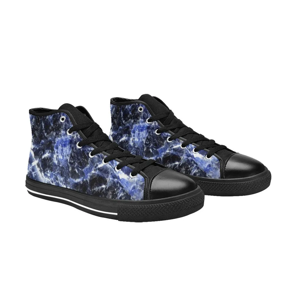 High Top Canvas Women's Shoes - Sodalite