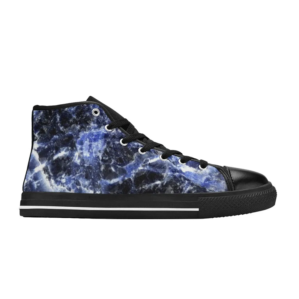 High Top Canvas Women's Shoes - Sodalite