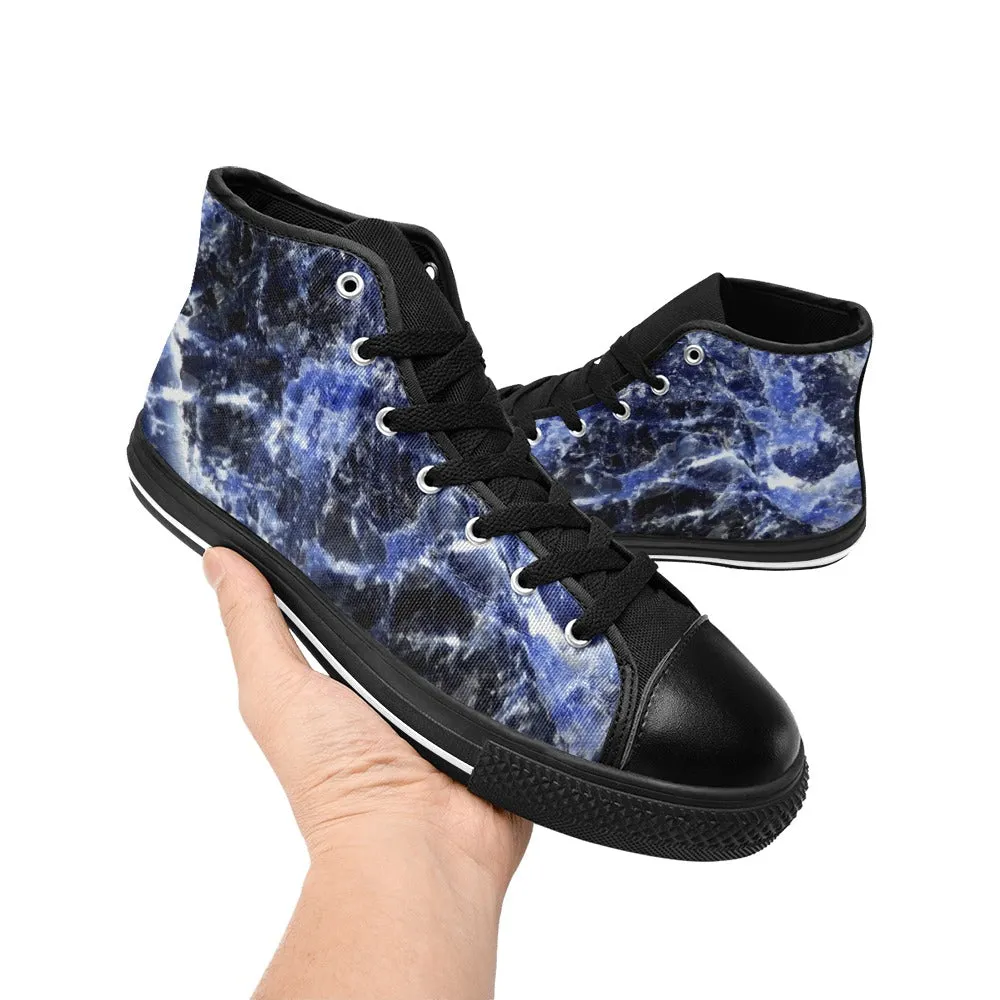 High Top Canvas Women's Shoes - Sodalite