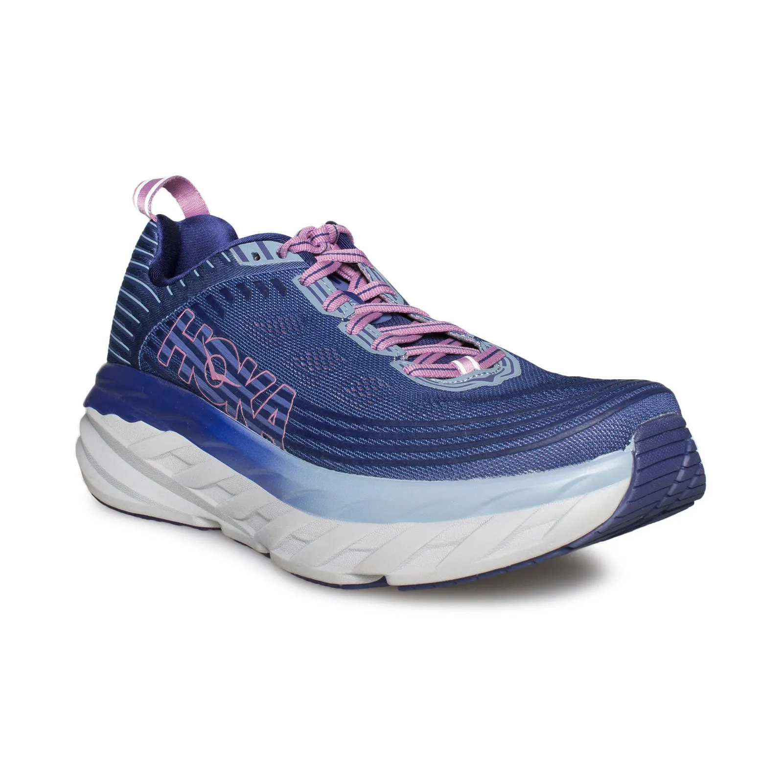 HOKA ONE ONE Bondi 6 Marlin / Blue Ribbon Running Shoes - Women's