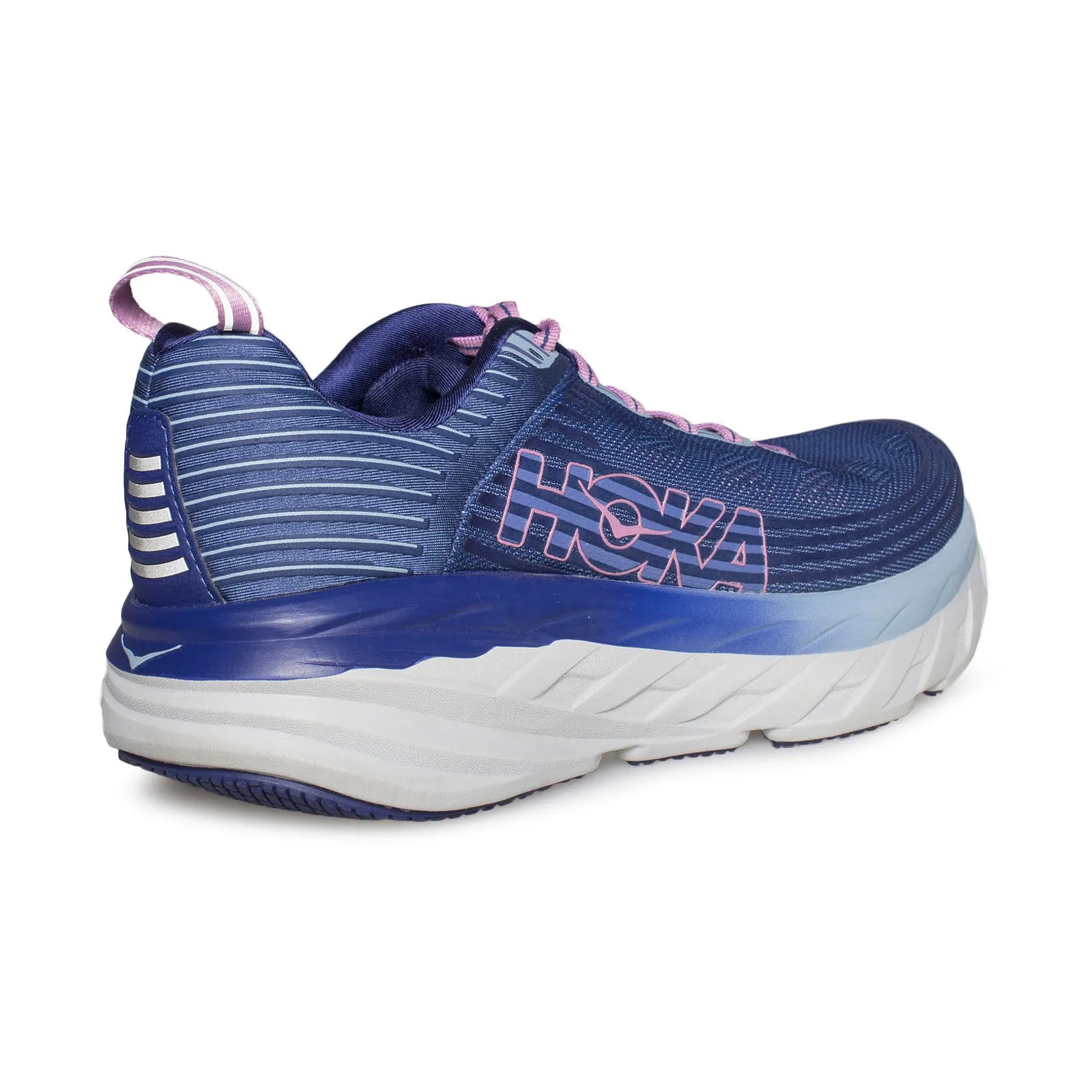 HOKA ONE ONE Bondi 6 Marlin / Blue Ribbon Running Shoes - Women's