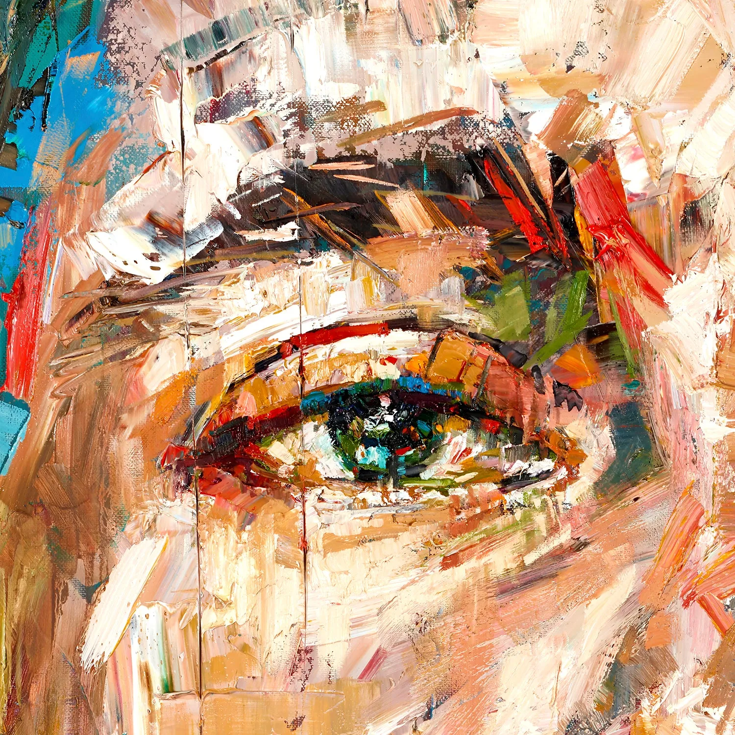 Holding On painting
