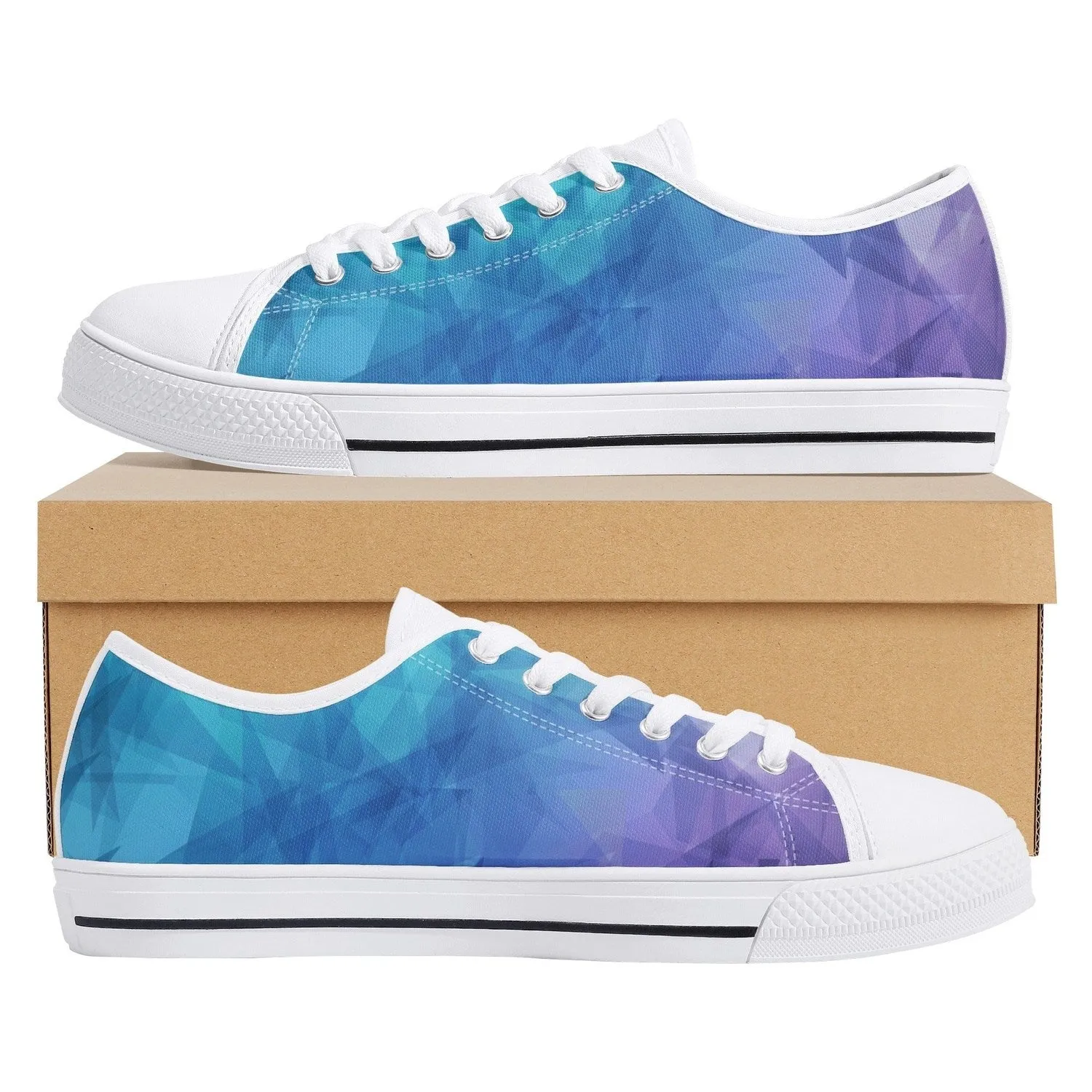 Icicles Womens Low Top Canvas Shoes