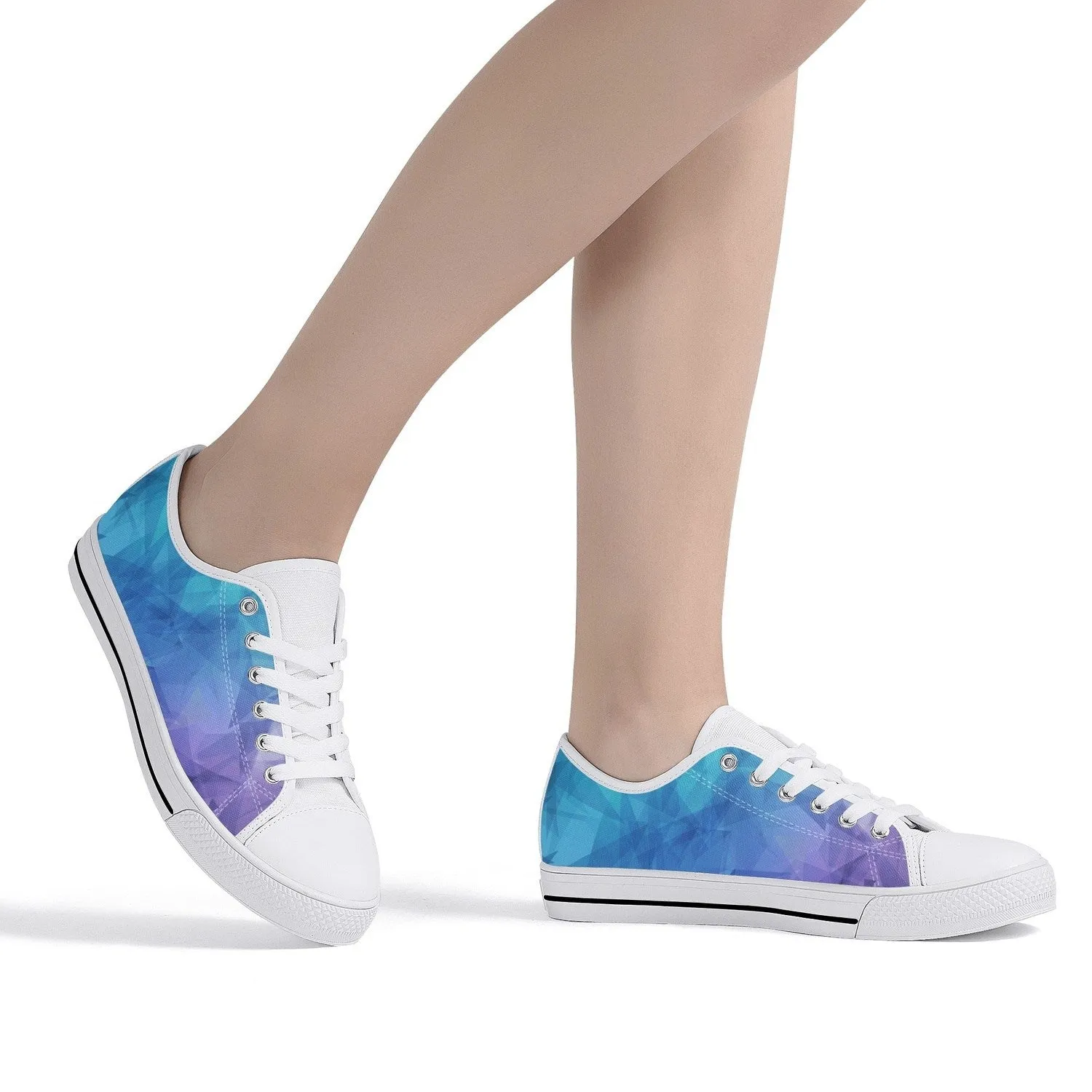 Icicles Womens Low Top Canvas Shoes