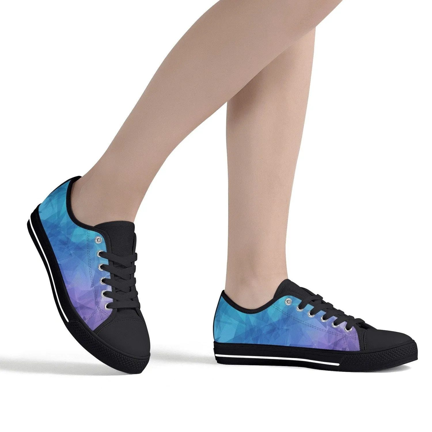 Icicles Womens Low Top Canvas Shoes