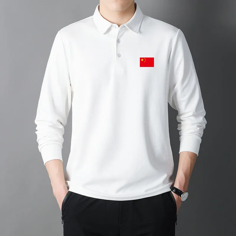 INSTOCK - Spring and Autumn Men's Long Sleeve Cotton
