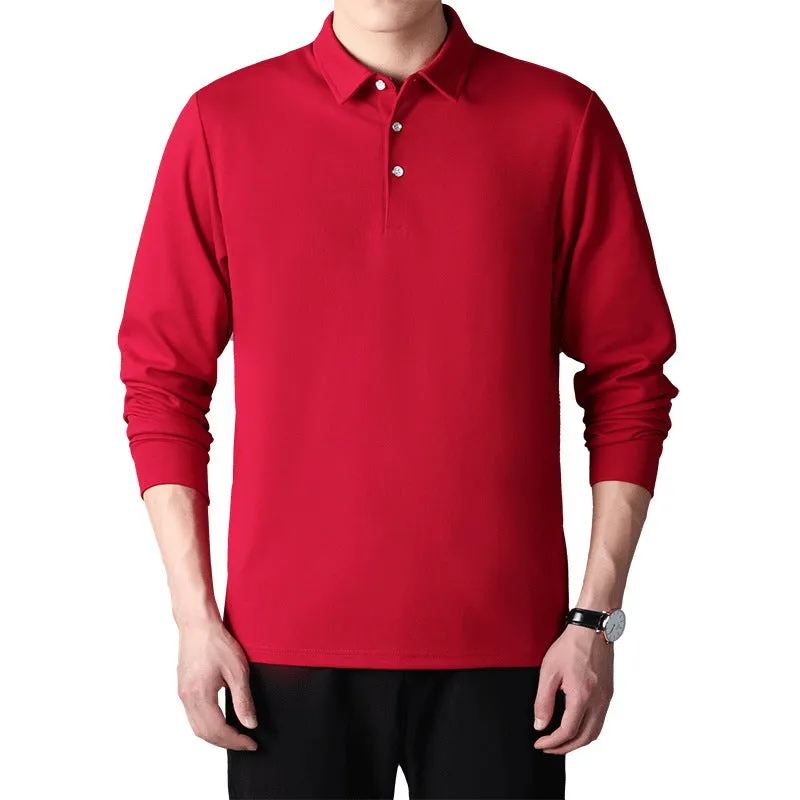 INSTOCK - Spring and Autumn Men's Long Sleeve Cotton
