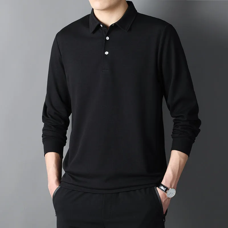 INSTOCK - Spring and Autumn Men's Long Sleeve Cotton