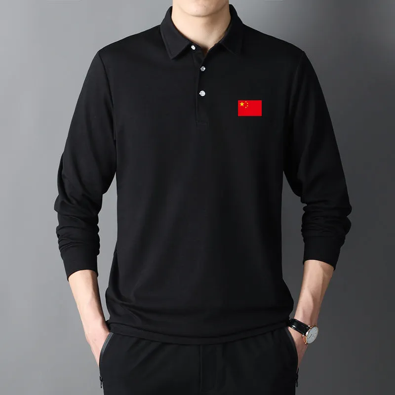 INSTOCK - Spring and Autumn Men's Long Sleeve Cotton