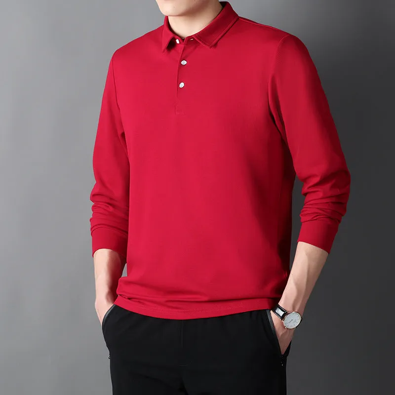INSTOCK - Spring and Autumn Men's Long Sleeve Cotton