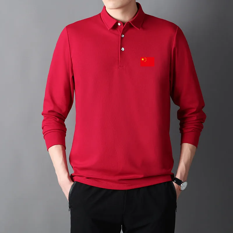 INSTOCK - Spring and Autumn Men's Long Sleeve Cotton