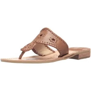 Jack Rogers Women's Noah Flat Sandal COGNAC